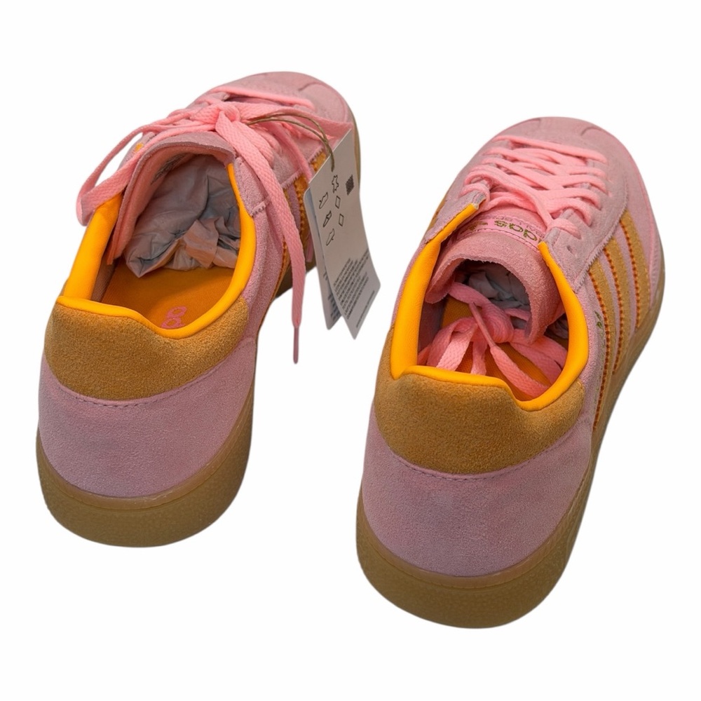 Adidas Women's Pink and Gold Sneakers NEW - Picture 9 of 13